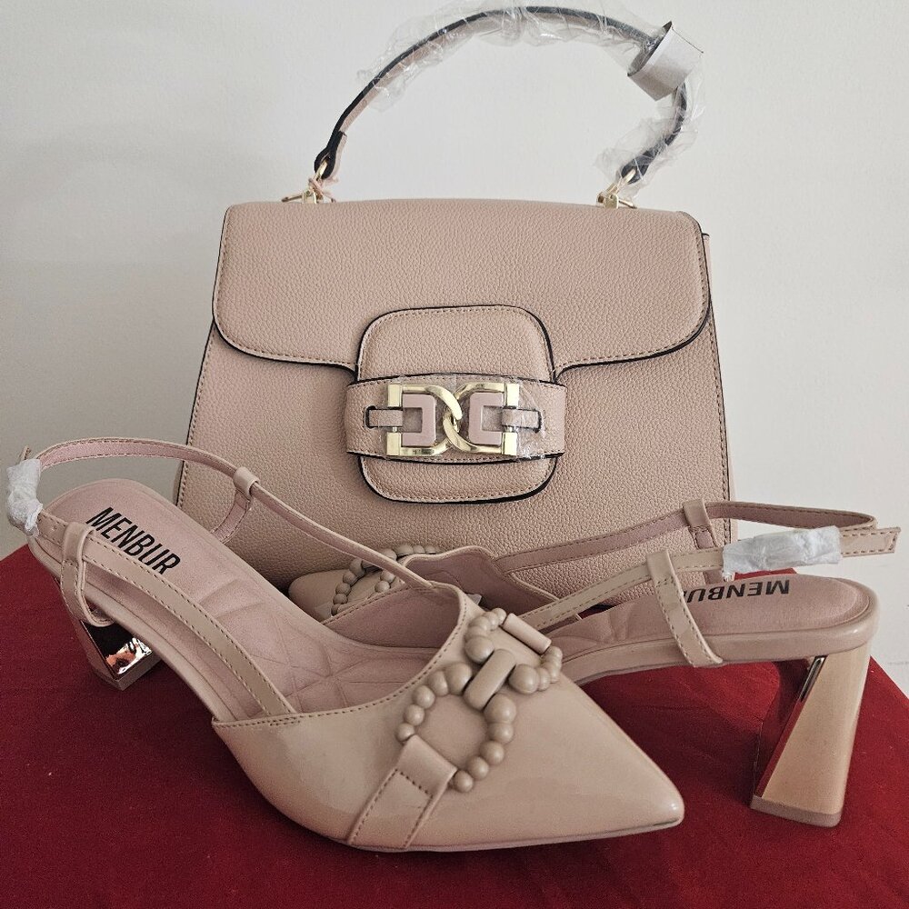 MENBUR SET - HANDBAG & SANDALS